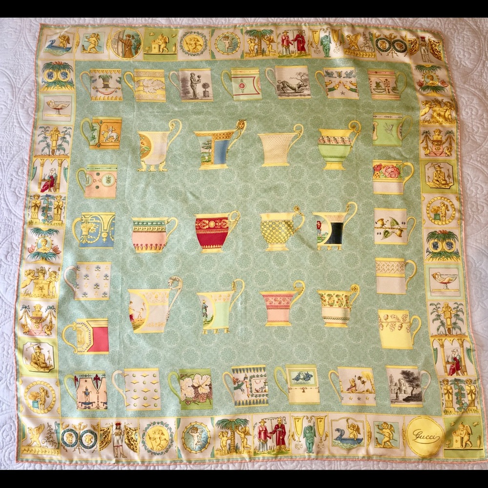 GUCCI silk scarf